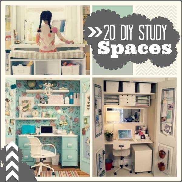 diy study spaces