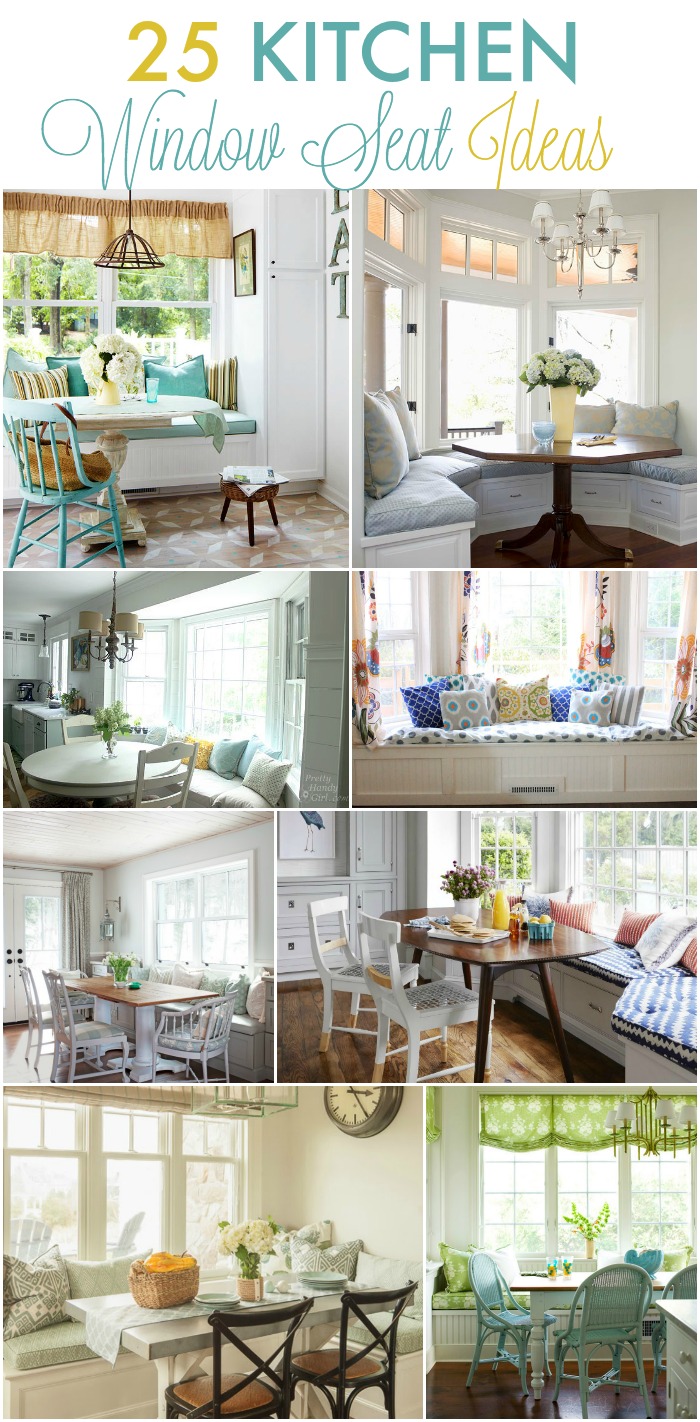 25 Kitchen window seat ideas