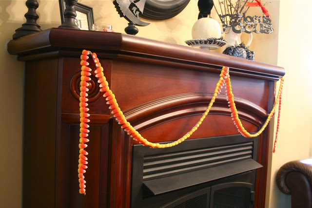 candy corn garland