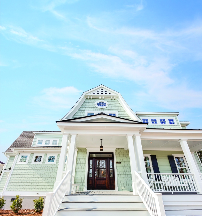 coastal beach home exterior