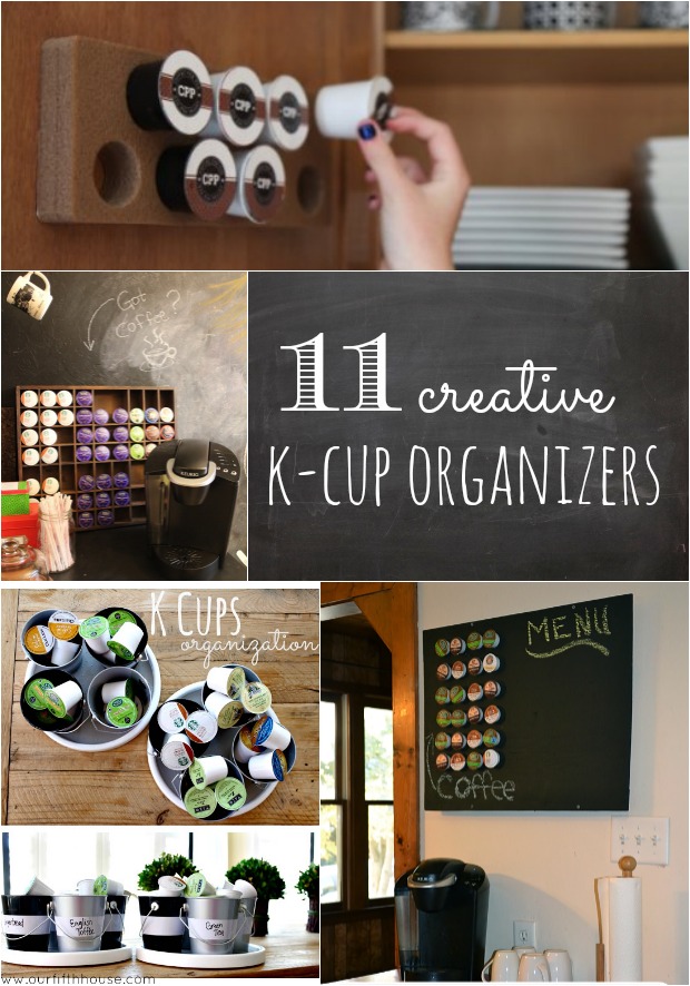 creative k-cup organizers