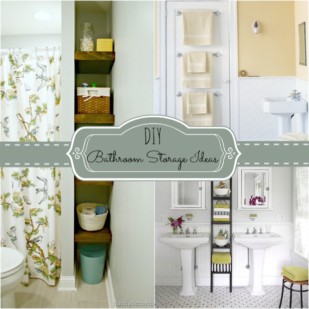 diy bathroom storage ideas