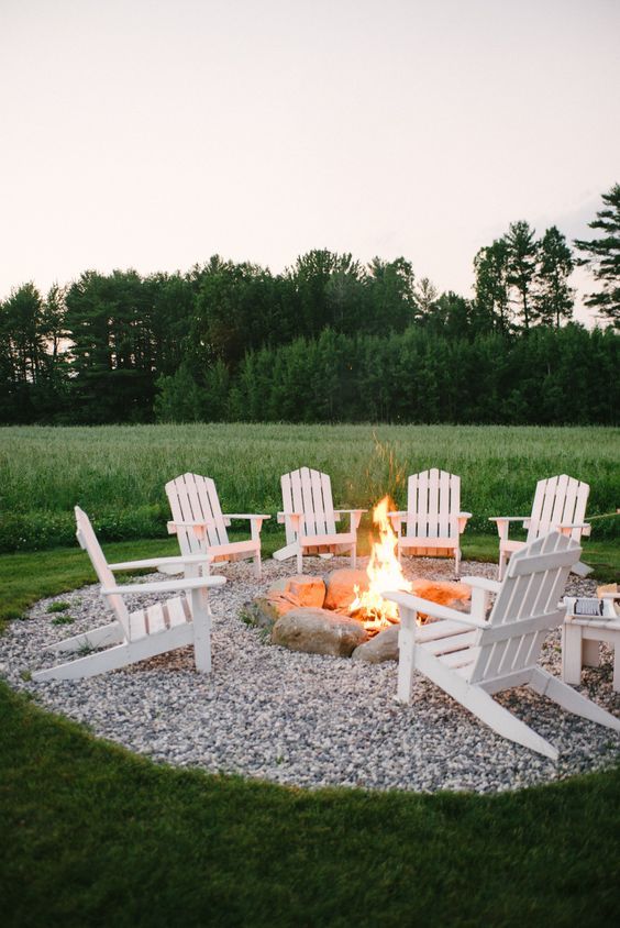 DIY Fire Pit Ideas - Style Me Pretty