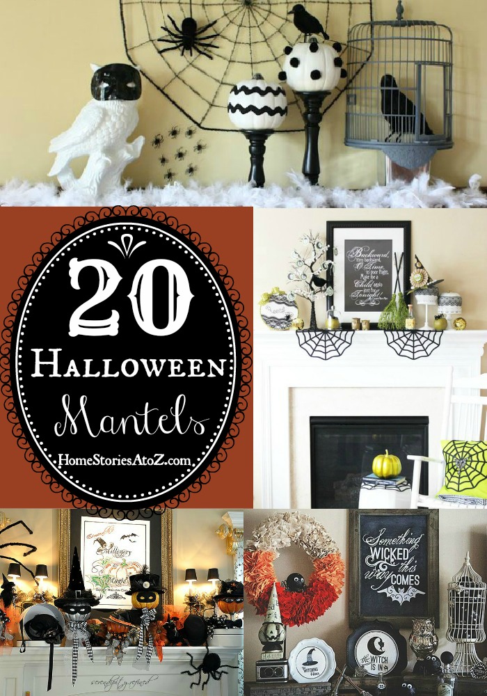 halloween mantels
