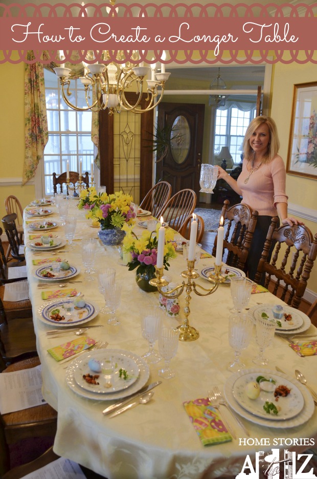 how to extend a table