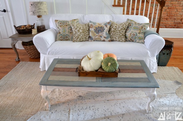 How to refinish a coffee table.