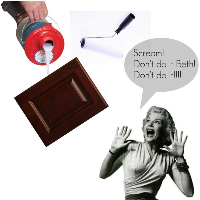 paint kitchen cabinets