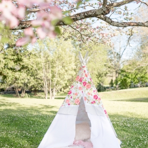 DIY no sew teepee how to make teepee no sew
