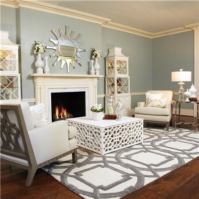 stenciled rug