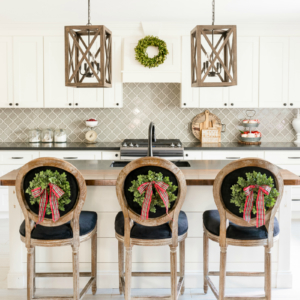 Traditional Christmas Decor Ideas - Christmas Kitchen by Home Stories A to Z