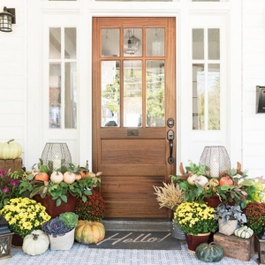 Traditional Fall Porch Decor Ideas - HGTV