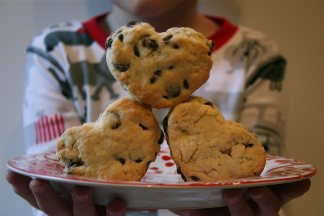 valentine's scones